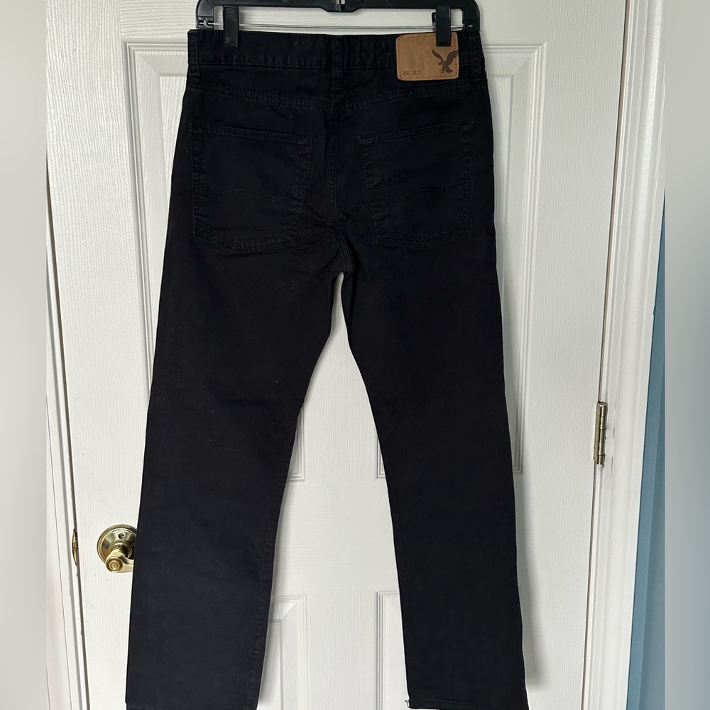 American Eagle Black Khakis